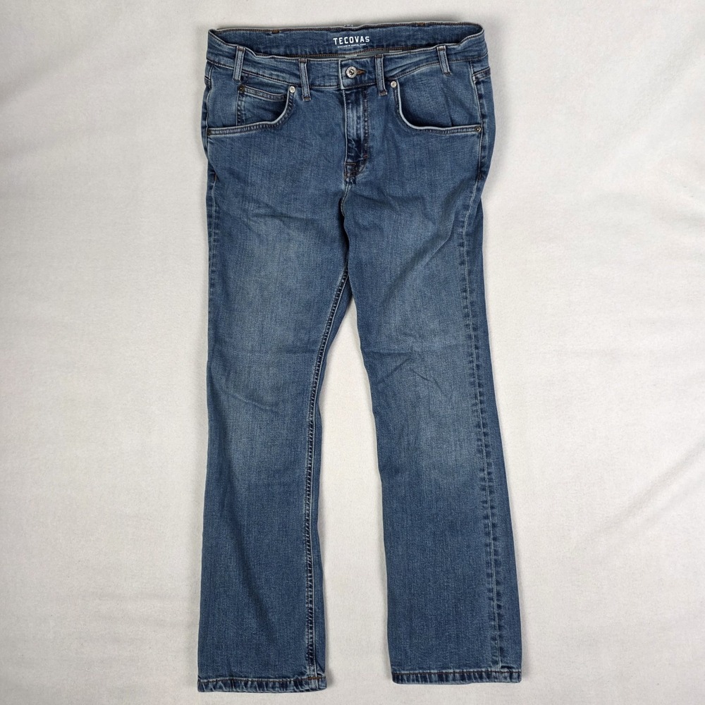 Tecovas Premium Standard Jeans Mens 31x30 Fits 31x28 Blue Western Denim